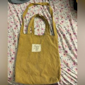 Yellow tote bag romwe good condition minor stains that can be washed out